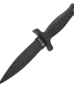 Reapr 11002 Tac Boot Knife, 4.75 Inch Double Edge Self Defense Knife for EDC | Use as Ankle Knife, Belt Knife or Over Shoulder Carry | 4.25" Hi Grip Handle | Nylon Web Sheath with Abs Insert 28 71hP3aFZtlS