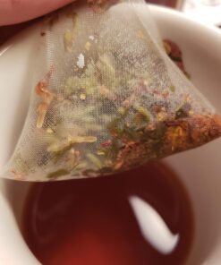 FIRE TEAS Sweet Hot Energy - Green Tea, Cinnamon, Saffron, Ginger, Cardamom - Healthy, Caffeinated, All Natural, Coffee Substitute, Morning Tea - Made in USA 19 71hPN6gz4rL