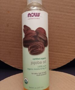 NOW Solutions, Organic Jojoba, Moisturizing Multi-Purpose Oil for Face, Hair and Body, 8-Ounce 8 Fl Oz (Pack of 1) 39 71hPl 5nvQL