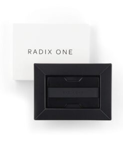 Radix One Slim Wallet - Minimalist Ultralight Polycarbonate Money Clip Black/Black 40 71hQmbK5fRL