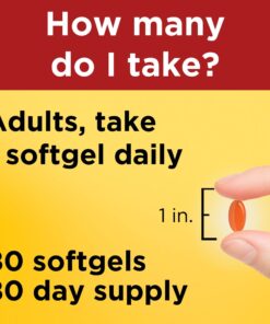 Nature Made CoQ10 200mg, Dietary Supplement for Heart Health Support, 80 Softgels, 80 Day Supply Naturally Orange 80 Count (Pack of 1) 20 71hR7VpZtL