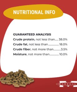 Marshall Pet Products Natural Complete Nutrition Premium Ferret Diet Food with Real Chicken Protein, Highly Digestible, 4 lbs 4 Pound (Pack of 1) 12 71hRAIMpImL