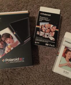 Zink Polaroid ZIP Wireless Mobile Photo Mini Printer (Black) Compatible w/ iOS & Android, NFC & Bluetooth Devices 21 71hRIX EbwL