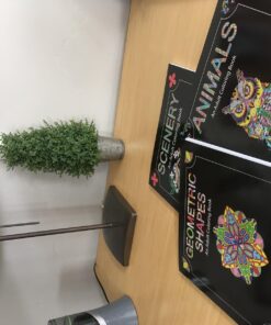 Adult Coloring Books Set - 3 for Grownups 120 Unique Animals, Scenery & Mandalas Designs. Adults Relaxation. 47 71hSnGzzuhL