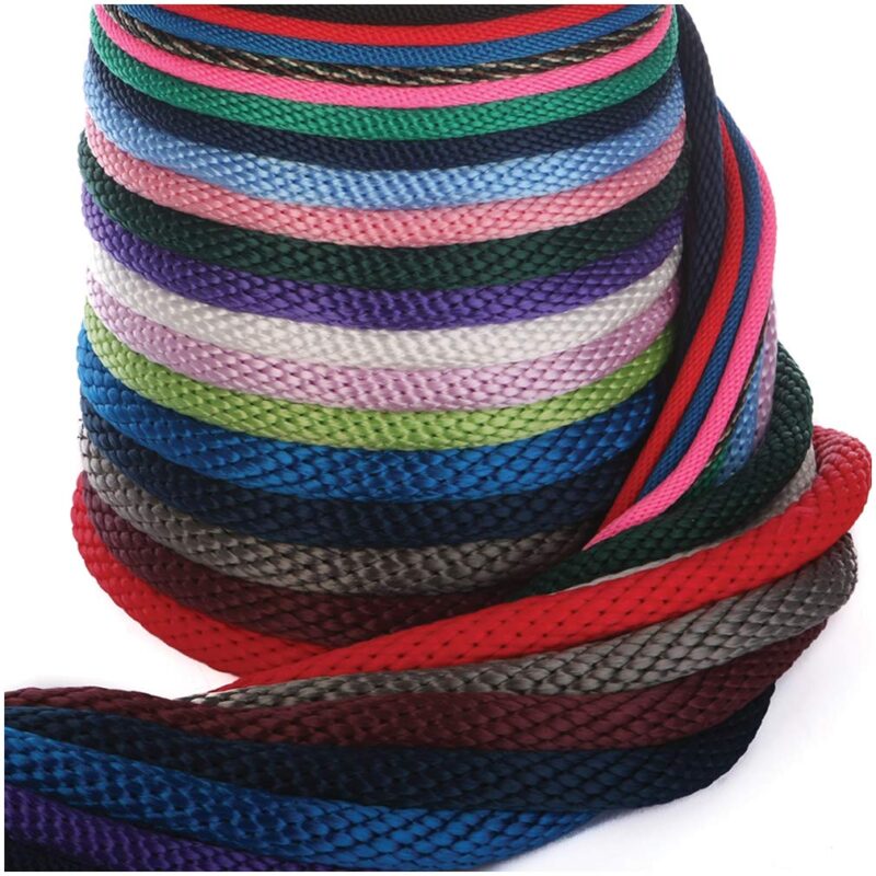 Ravenox Solid Braid Utility Rope | Made in the USA | All Purpose Solid Braid MFP Derby Cord for Crafts, Sports, Landscaping, Horse Tack, Pets & Décor | Dozens of Colors & Diameters of Rope by the Foot 5/8 Inch x 50 Feet Hunter Green