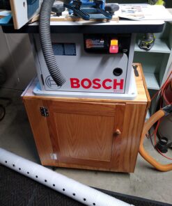 BOSCH RA1171 25-1/2 in. x 15-7/8 in. Benchtop Laminated MDF Top Cabinet Style Router Table with 2 Dust Collection Ports 82 71hU7FndSNL