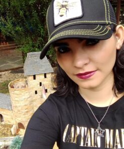 Goorin Bros. Trucker Hat Men - Mesh Baseball SnapBack Cap - The Farm One Size Black (Bee) 35 71hUIe34kjL