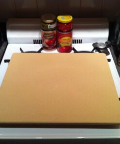 Honey-Can-Do Old Kitchen Oven and Grill Pizza Stone, 14" x 16", natural clay 72 71hV0qTB71L