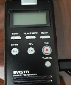 EVISTR Digital Voice Recorder 8GB L53 - 1536KPBS PCM Stereo Audio Recording Device Portable Dictaphone Microphone Gain Controllable Noise Reduction 50 71hVqGMDLWL