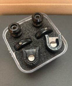 Schaller 14010401 Security Straplocks, Black Chrome 50 71hWiXEcgUL