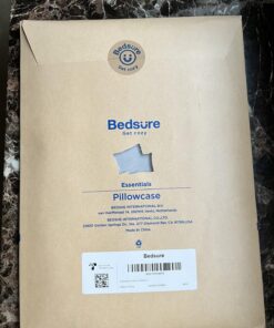 Bedsure Satin Pillowcase for Hair and Skin Queen - Silver Grey Silky Pillowcase 20x30 Inches - Set of 2 with Envelope Closure, Similar to Silk Pillow Cases, Gifts for Women Men 01 - Silver Grey Queen (20" x 30") 31 71hXJ8CMy L