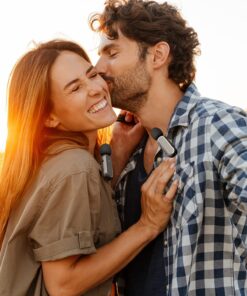 Alternative view of PASABIT Wireless Lavalier Microphone for iPhone iPad, Lapel Mics Plug-Play 2.4G Ultra-Low Delay Built-in Noise Reduction Chip 36H Working Time for Video Recording Interview Podcast Vlog YouTube Black