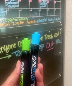 EXPO Neon Dry Erase Markers, Bullet Tip, Assorted Colors, 5 Count 1 34 71hY5kM9kSL