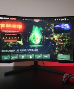 SAMSUNG 32" Odyssey G55A QHD 165Hz 1ms FreeSync Curved Gaming Monitor with HDR 10, Futuristic Design for Any Desktop, LS32AG550ENXZA 32-inch G50A (2022 refresh) QHD, 165Hz Curved 39 71hYPFeGdZL