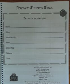 Teacher Record Book 35 71hZuhwj1HL