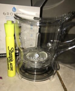 GROSCHE 17.7oz BPA-Free Tea Infuser Teapot with Drip-Free, Easy Clean Design 17.7 fl oz Clear 63 71hazjmOjAL