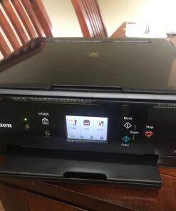 Canon PIXMA TS6220 Wireless All In One Photo Printer with Copier, Scanner and Mobile Printing, Black, Works with Alexa 54 71hbNDaBxQL