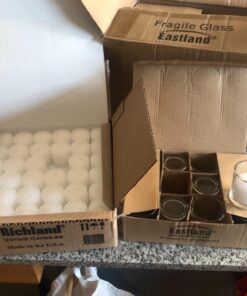 Richland® Votive Candles White Unscented 10 Hour Burn Set of 72 43 71hbPXAUS8L