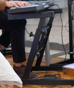 OnStage KS7350 Pro Heavy-Duty Folding-Z Keyboard Stand, Black 27 71hbalM2kWL