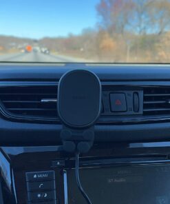 Wireless Car Charger, Baseus 15W Fast Charging Phone Mount for Car Vent, Car Phone Holder with Enlarged Charging Coil for iPhone 15 14 13 12 11 10 8 Pro Max Xs, Samsung Galaxy S&Note Series Google LG 53 71hc4p9fjL