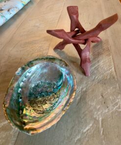 Smudge Kit Spiritual Set, Large Abalone Shell, Complete Sage Smudge Stick Kit, Palo Santo, White Sage Incense for Cleansing, Smudge Feather,Chakra Kit Bracelet, Charitable Positive Vibes Smudging Kit 36 71hce0vNcL