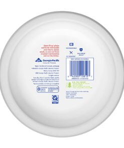 DIXIE ULTRA Paper Bowls, 20 Ounces, 56 Count, Indigo/White 14 71hctf0y4HL