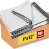 iMBAPrice 200 9x12 White Poly MAILERS ENVELOPES Bags 9 x 12 200 Bags 9" X 12" 36 71hdDq1srL