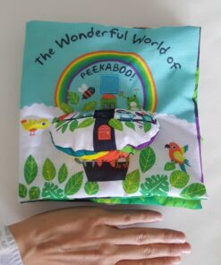 Melissa & Doug Soft Activity Baby Book - The Wonderful World of Peekaboo! - Lift The Flap Busy Book For Toddlers, Sensory Toys For Babies And Toddlers 41 71hdeMjQ1wL 2