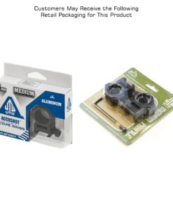 AccuShot Picatinny/Weaver Medium Profile 2-piece 1-inch Rings 18 71hdic1934S