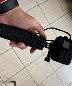 Waterproof Floating Hand Grip Compatible with GoPro Hero 12 11 10 9 8 7 6 5 4 3 3+ 2 1 Session Black Silver Camera Handler & Handle Mount Accessories Kit for Water Sport and Action Cameras (Orange) 39 71heaje17gL 1