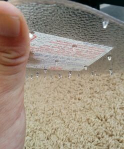 Floortex Polycarbonate Chair Mat 47" x 35" for Plush Pile Carpets 1 37 71hejaFE5qL