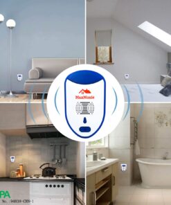MaxMoxie Ultrasonic Pest Repeller, Humane Mice Control Electronic Insect Repellent, Reject Rodent Bed Bug Spider Rat 27 71heki8K14L