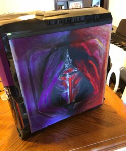 Thermaltake Versa N21 Black Edition Translucent Window Panel SPCC ATX Mid Tower Computer Chassis CA-1D9-00M1WN-00 46 71hglZnJ 1L