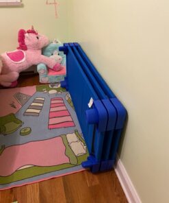 Sprogs Heavy Duty Childrens Standard 52"L Stackable Daycare Cots for Preschool Kids Sleeping, Resting, and Naptime, SPG-021-5, Blue (Pack of 6) Standard (52" L) 24 71hhgzuQwxL