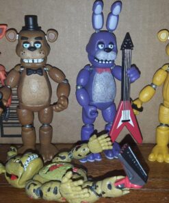 Funko 5" Articulated Action Figure: Five Nights at Freddy's (FNAF) - Freddy Fazbear - Collectible - Gift Idea - Official Merchandise - for Boys, Girls, Kids & Adults - Video Games Fans 62 71hifcWcwEL