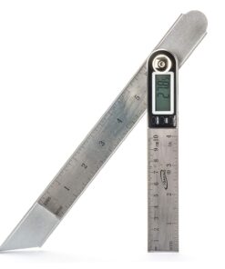 iGaging Digital Protractor with 7" and 4" Stainless Steel Bladed 3 71hjOMcDFJL