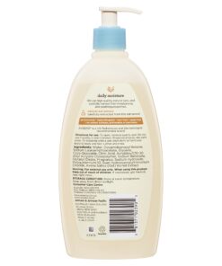 Aveeno Baby Daily Moisture Gentle Body Wash & Shampoo with Oat Extract, 2-in-1 Baby Bath Wash & Hair Shampoo, Tear- & Paraben-Free for Hair & Sensitive Skin, Lightly Scented, 18 fl. oz 21 71hjyJWqxSL 1