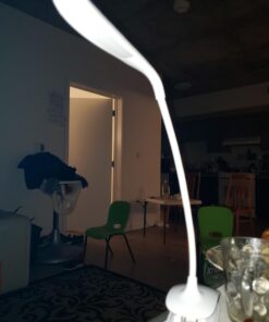 Raniaco Led Clip Reading Book Light Daylight 16 LEDs USB Rechargeable Reading Lamp-3 Brightness,Touch Switch Bedside Book Light with Good Eye Protection Brightness (White) 41 71hkTT2HGXL