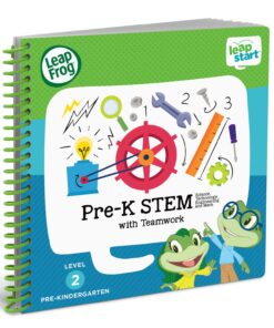 LeapFrog LeapStart Pre-Kindergarten Activity Book: Pre-K STEM (Science, Technology, Engineering, Math) and Teamwork Pre-k Stem With Teamwork Level 2 Non-3D 6 71hlQMXmswL