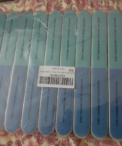 IFUNSON Professional Nail Buffer Block, Nail Buffer for Natural Nails, All-in-One Smooth & Buff & Shine for Nail Care, 6 Pack 30 71hmClrfvAL