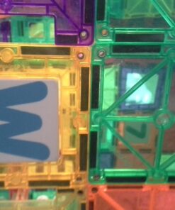 Playmags 150-Piece Magnetic Tiles Building Set – 3D Magnet Building Blocks, Creative Imagination, Inspirational, Educational STEM Toys for Kids with 1 Car Single 46 71hmKHScjeL