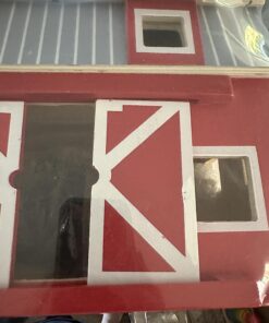 Melissa & Doug Fold and Go Wooden Barn With 7 Animal Play Figures - Farm Animals Portable Toys For Kids And Toddlers Ages 3+ Set 43 71hmqbYv3 L