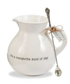 Mud Pie Margarita Pitcher Set, White 10 71hnfYxqCDL
