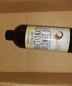 Molivera Organics Premium 16oz Fractionated Coconut Oil - Pure & Natural for Skin, Hair, and Massage - Cold Pressed, Non-Greasy Formula - Ideal Carrier Oil for Essential Oils - Bottled in USA 16 Fl Oz (Pack of 1) 33 71ho2ribm4L 1