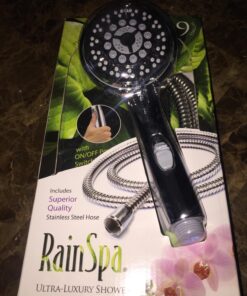 Purelux 100 Inch Extra Long Shower Hose for Handheld Shower Head with Brass Fittings, 8 feet 4 inches made of Stainless Steel Chrome Finish 24 71ho4UVDOHL