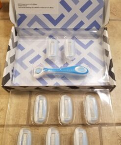 Amazon Basics 5-Blade Razor Refills for Women, 6 Count (Fits Amazon Basics Razor Handles Only) (Previously Solimo) 6 Count (Pack of 1) 6 Refills 21 71ho5KqqkrL