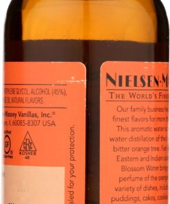 Nielsen-Massey Orange Blossom Water for Baking, Cooking and Drinks, 4 Ounce Bottle with Gift Box 4 Fl Oz 5 71ho8Jy28tL