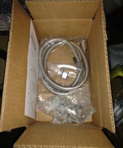 HOTEL SPA - Handheld Shower Head High Pressure - 4.25 Inch Rain Shower Head - 7-setting, Shower Head with Handheld Spray, Ultra-Luxury, Showerspa (Chrome) 26 71houQvtCUL 1