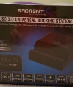 SABRENT Universal Docking Station with Stand for Tablets and Notebooks Supports PC (DS-RICA) 51 71hpc91CoBL