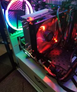 Cooler Master RR-212L-16PR-R1 Hyper 212 LED CPU Cooler with PWM Fan, Four Direct Contact Heat Pipes, Unique Blade Design and Red LEDs 32 71hqtxVP5NL